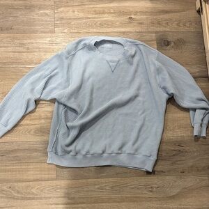 Aerie Women's Light Blue Crewneck Sweater